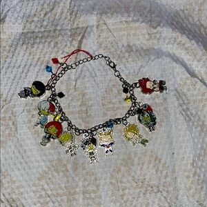 Anime Character Charm Bracelet